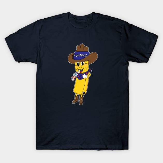 Twinkie Cowboy T-Shirt by AltTabStudio